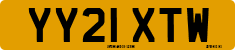 License plate of the United Kingdom, 2001 year system