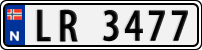 License plate of Norway, Trailers, motorcycles, special vehicles