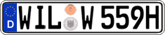 German license plate, Plates for oldtimers (type 
