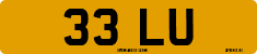 License plate of the United Kingdom, 1932 year system