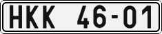 License plate of the Czech Republic, Cars (1960)