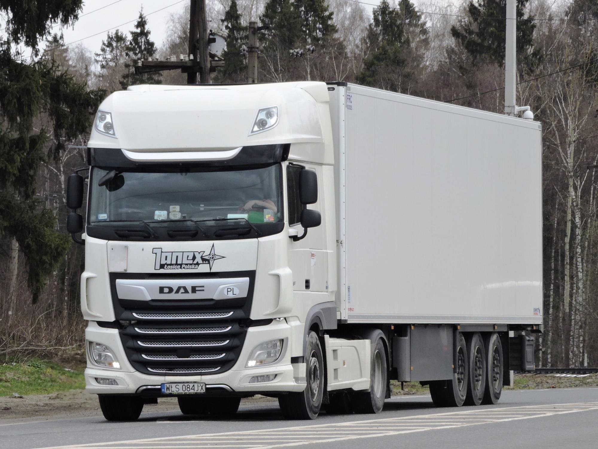 WLS 084JX, DAF XF 4th gen, facelift, 2017–