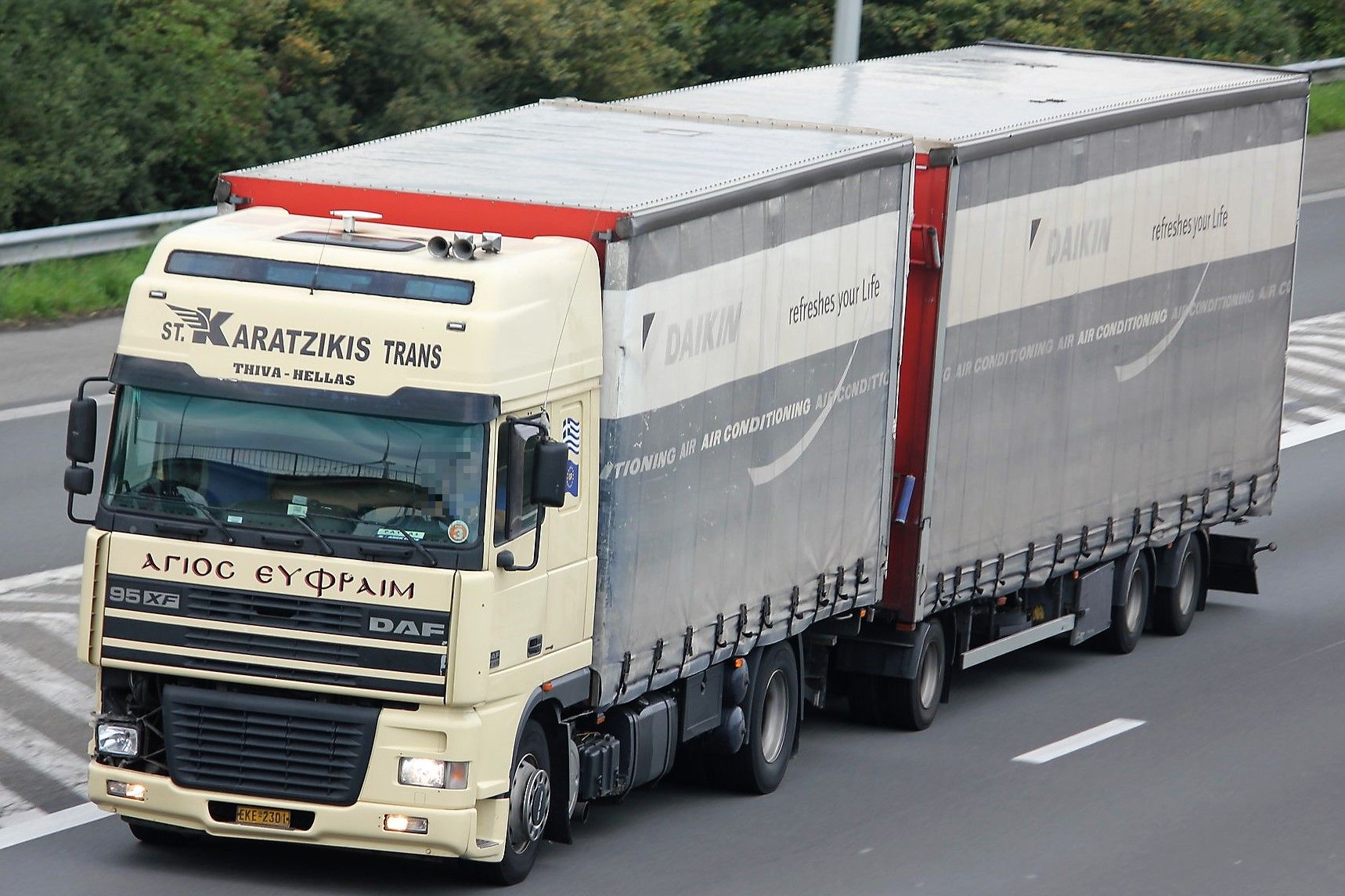 EKE-2301, DAF XF 1st gen (95XF), 1997–2002