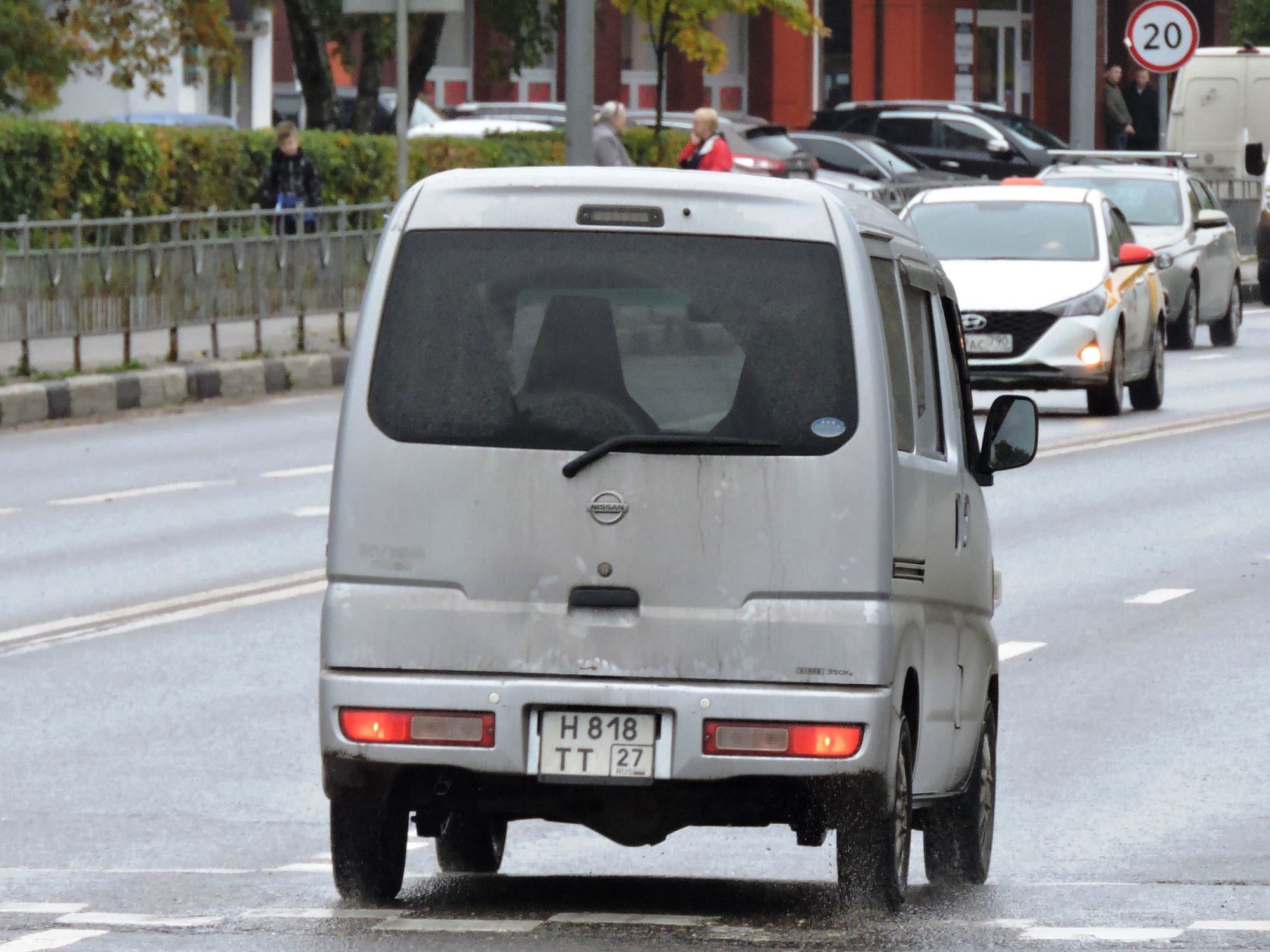 н 818 тт 27, Nissan NV100 Clipper 1st gen (U71V), facelift, 2012–2013