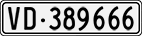 License plate of Switzerland, Cars