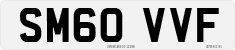 License plate of the United Kingdom, 2001 year system