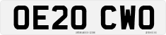 License plate of the United Kingdom, 2001 year system