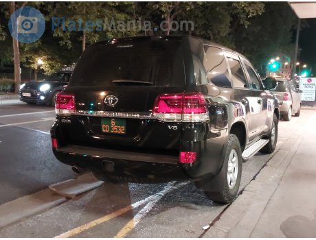 6 CD 3532, Toyota Land Cruiser