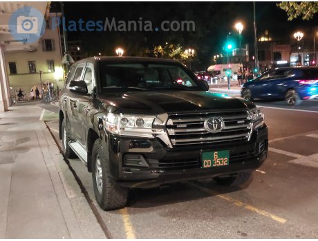 6 CD 3532, Toyota Land Cruiser