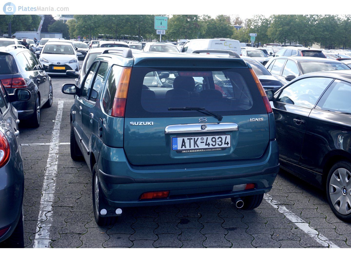 ATK-4934, Suzuki Ignis 1st gen 5-door Hatch (FH/MH), facelift, 2003–2008