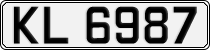 License plate of Norway, Trailers, motorcycles, special vehicles