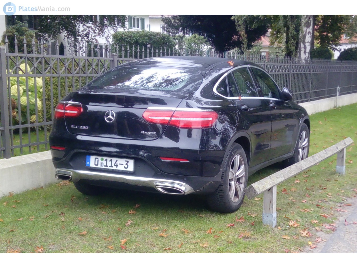 0 114-3, Mercedes-Benz GLC-Klasse 1st gen Coupé (C253), 2016–2019