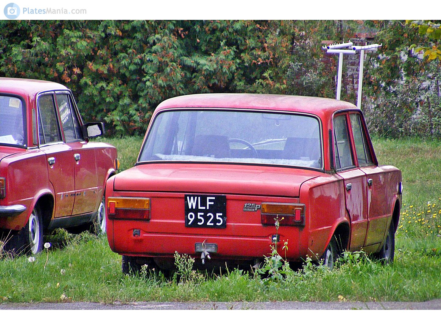 WLF 9525, Polski Fiat 125p 115C Sedan (MR75), facelift, 1975–1983