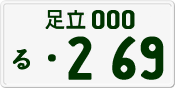 License plate of Japan, Private owners