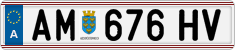 License plate of Austria, Regular plates