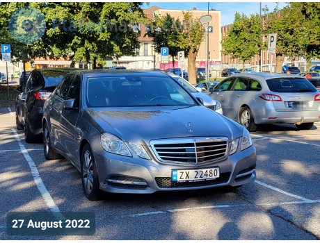 ZX 22480, Mercedes-Benz E-Klasse (Hammerfest) License plate of Norway