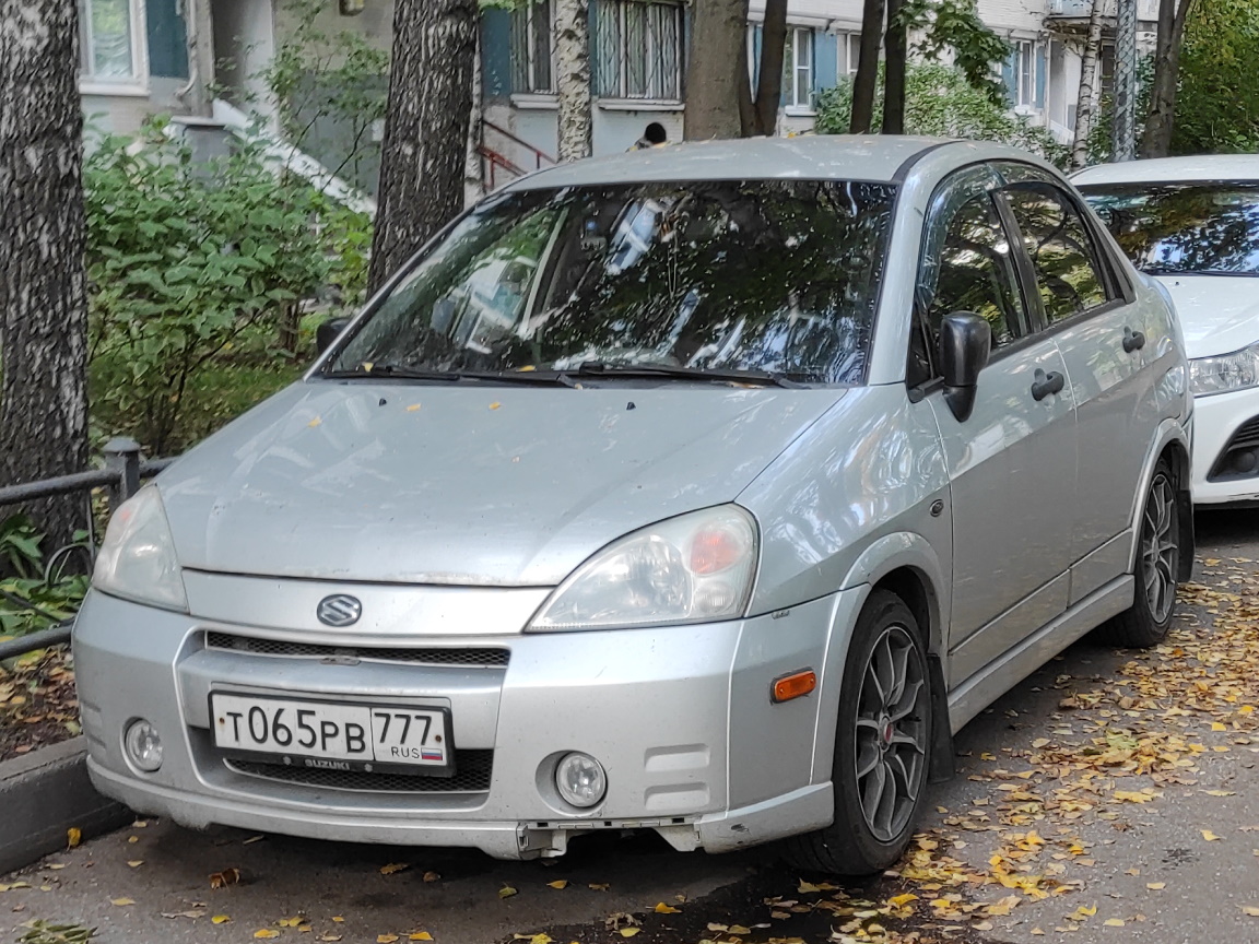 т 065 рв 777, Suzuki Aerio 1st gen Sedan (RH), 2001–2007