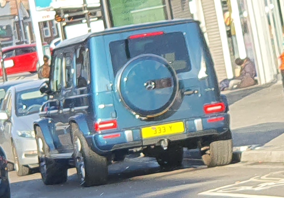 333Y, Mercedes-Benz G-Klasse 2nd gen (W463/W465), 2018­–