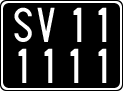 License plate of Italy, Cars (1927 year series)