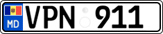 License plate of Moldova, Cars (2015)