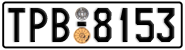 License plate of Greece, Cars