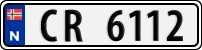 License plate of Norway, Trailers, motorcycles, special vehicles