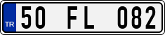 License plate of Turkey, Regular plates