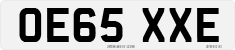 License plate of the United Kingdom, 2001 year system