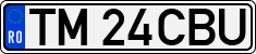 License plate of Romania, Regular plates