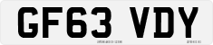 License plate of the United Kingdom, 2001 year system