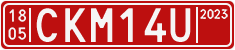 License plate of Sweden, Transit plates