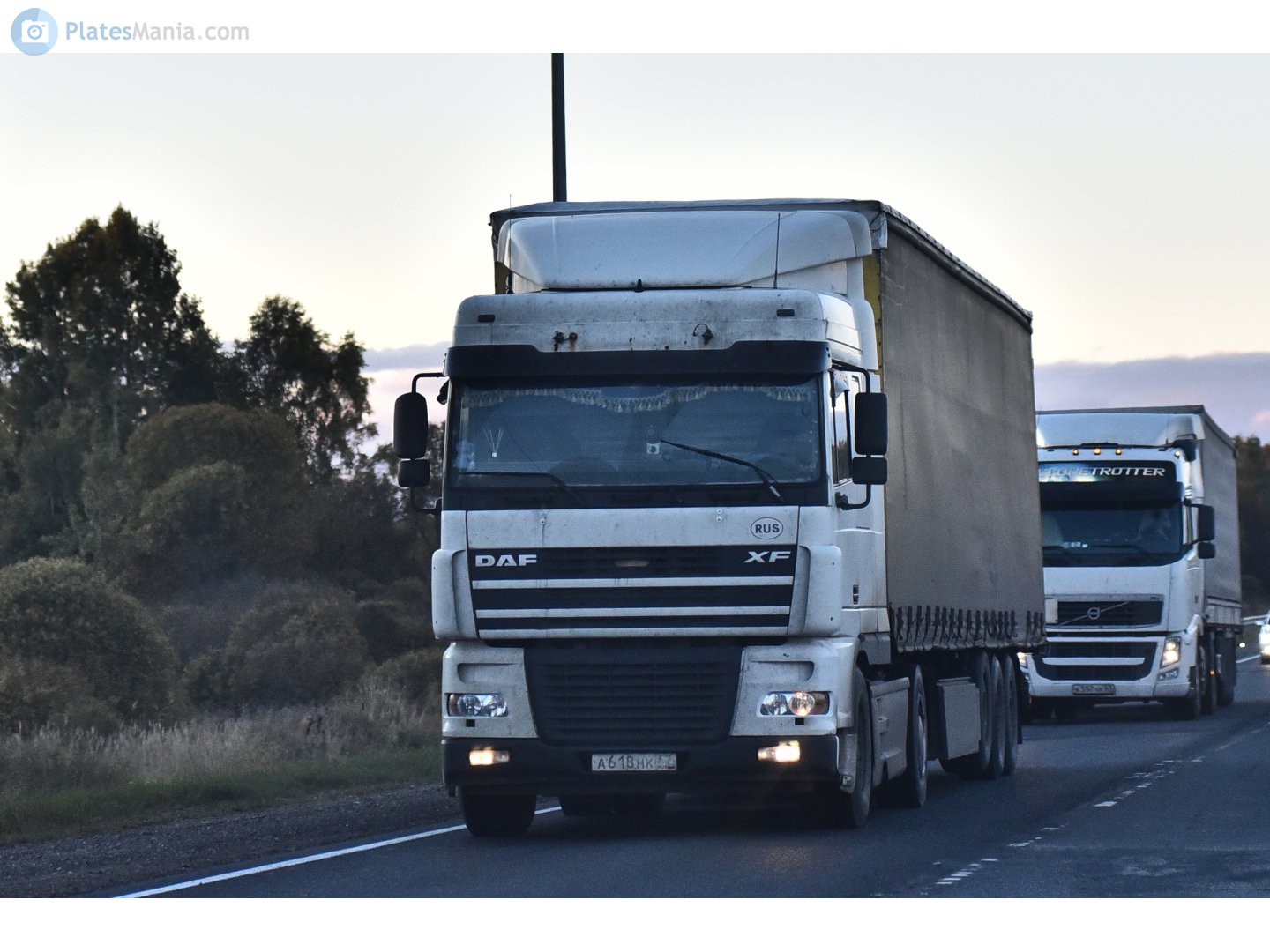 а 618 нк 67, DAF XF 2nd gen (XF95), 2002–2006