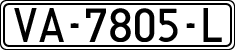 License plates of Spain, 1971 year series