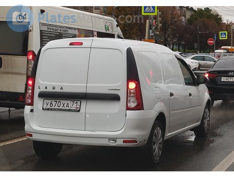 у670ха71, Lada (VAZ) Largus