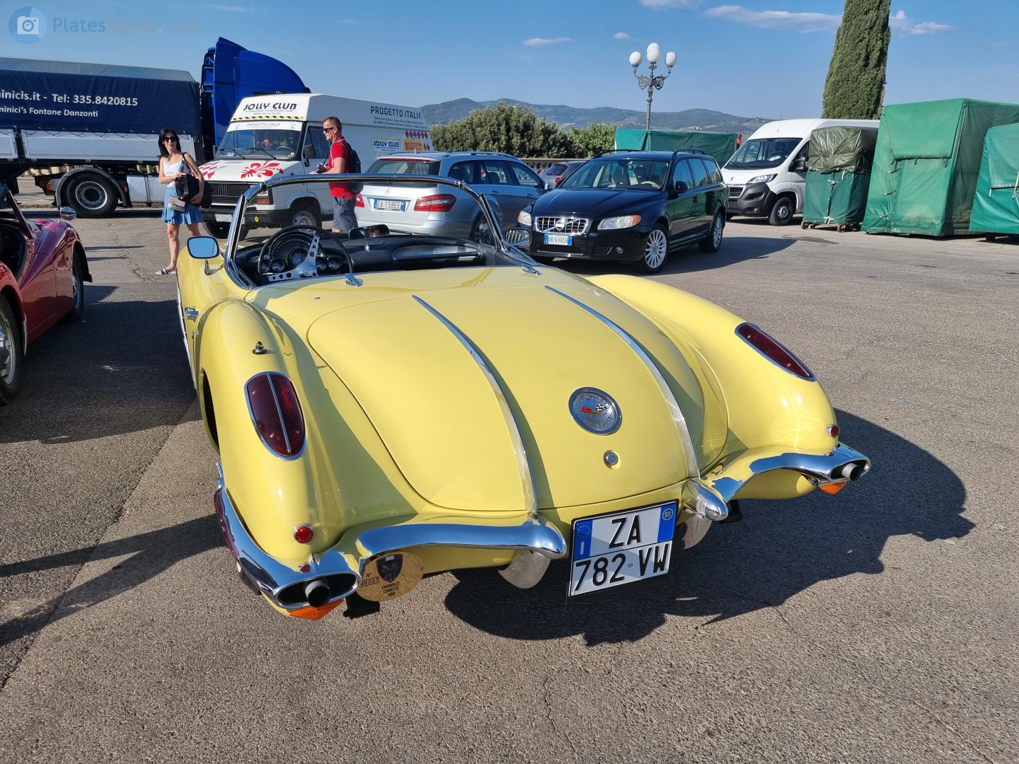 ZA 782 VW, Chevrolet Corvette 1st gen (C1; 67), 2nd facelift, 1957–1960