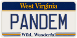 West Virginia, Vanity Plates