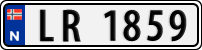 License plate of Norway, Trailers, motorcycles, special vehicles
