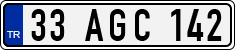 License plate of Turkey, Regular plates