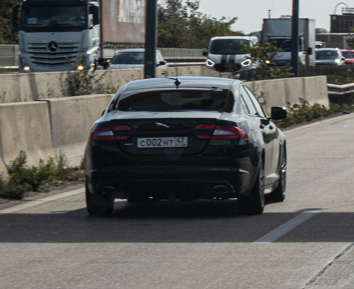 с 002 нт 47, Jaguar XF 1st gen Sedan (X250), facelift, 2011–2015