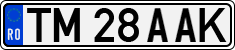 License plate of Romania, Regular plates
