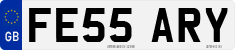 License plate of the United Kingdom, 2001 year system