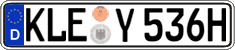 German license plate, Plates for oldtimers (type 
