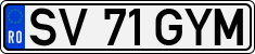 License plate of Romania, Regular plates