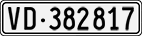 License plate of Switzerland, Cars