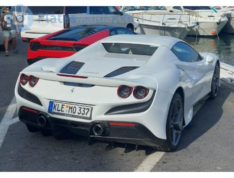 KLE MO 337, Ferrari F8