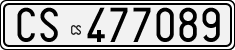 License plate of Italy, Cars (1927 year series)