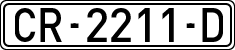 License plates of Spain, 1971 year series