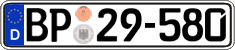 German license plate, Authorities and federal agencies
