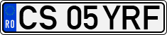 License plate of Romania, Regular plates