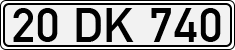 License plate of Turkey, Regular plates